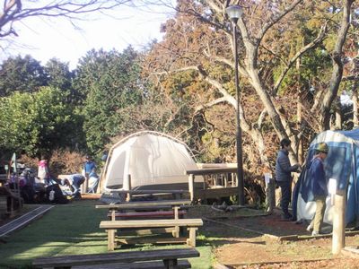 2月活動「隊;なのはなキャンプ+足慣らしハイク+月の輪訓練」 なのはなキャンプ