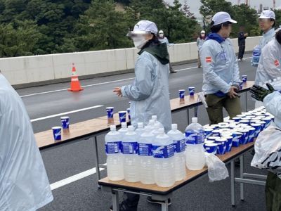 いよいよランナーが来るぞ